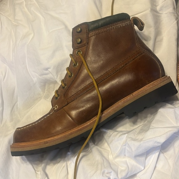 Fossil Men’s Brown Leather Boots (Size 12) - Picture 11 of 12